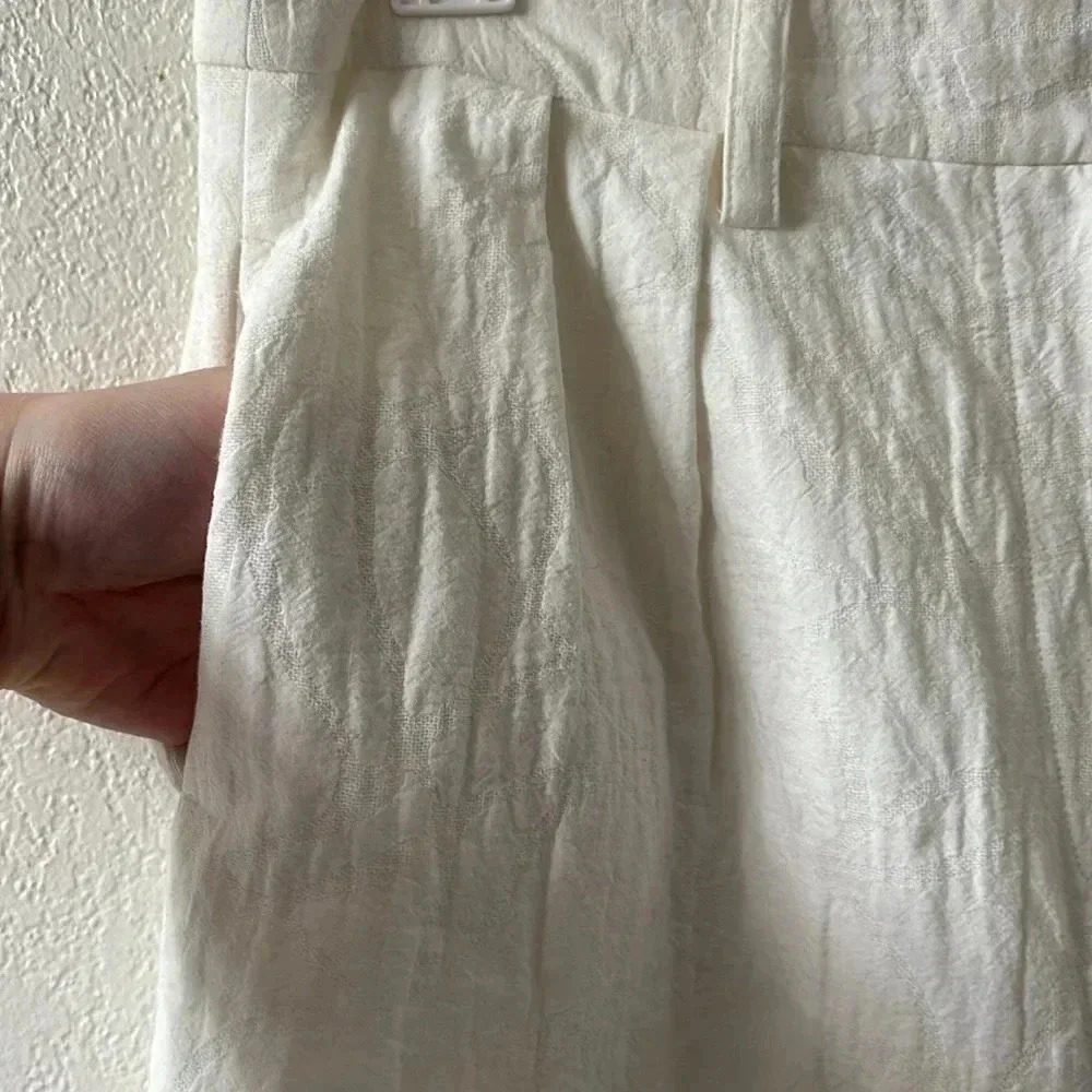 NWOT Mara Hoffman White Sandra Pants - Picture 6 of 8